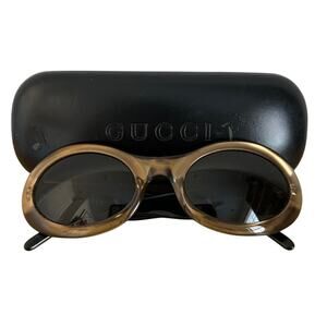 Vintage Gucci Oval Sunglasses - GG 2400/N/S 3NR Made in Italy